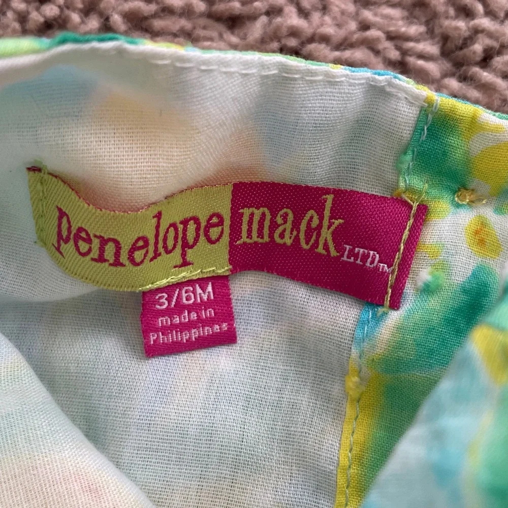 Penelope Mack Lemon Top Size‎ 3/6 months